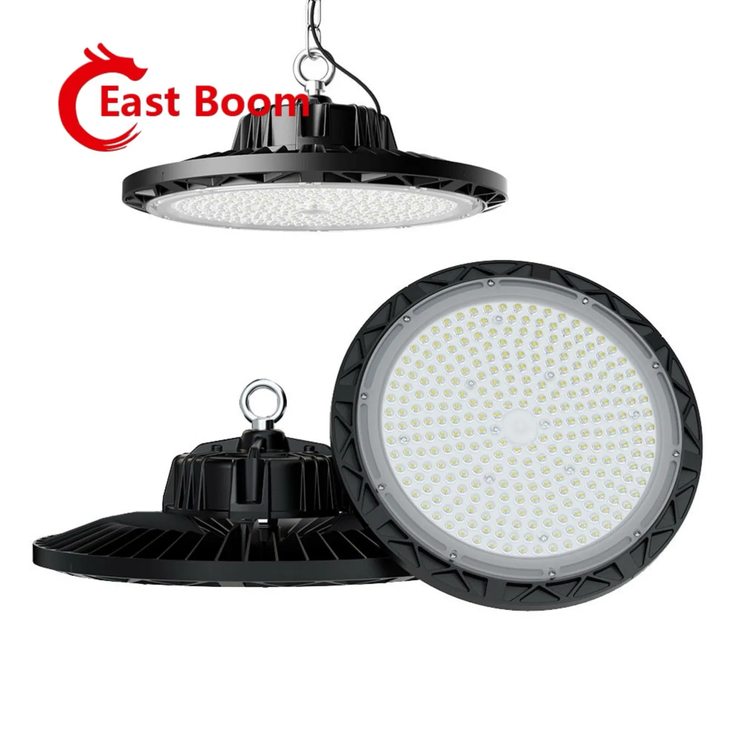 Iluminación LED de fábrica para ahorro de energía 100W con ángulo de haz amplio para líneas de producción de plantas manufactureras