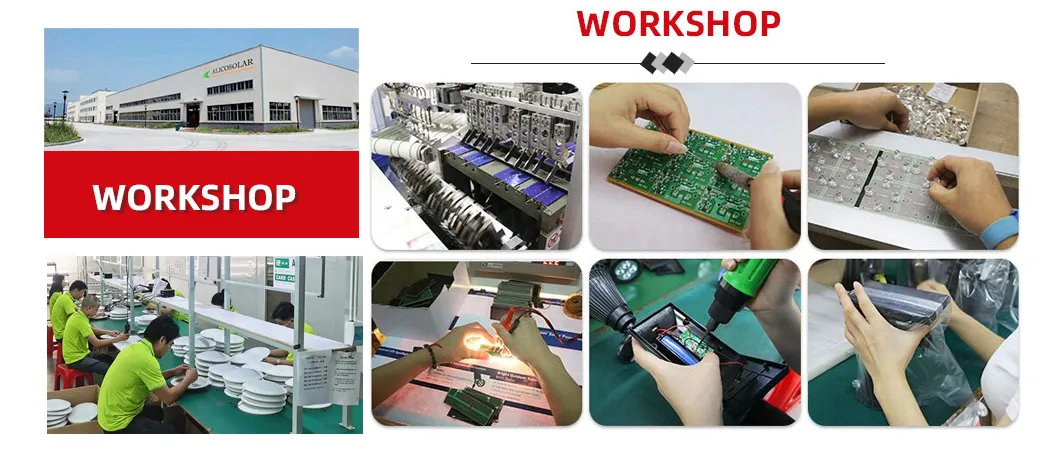 Taller de producción e iluminación solar