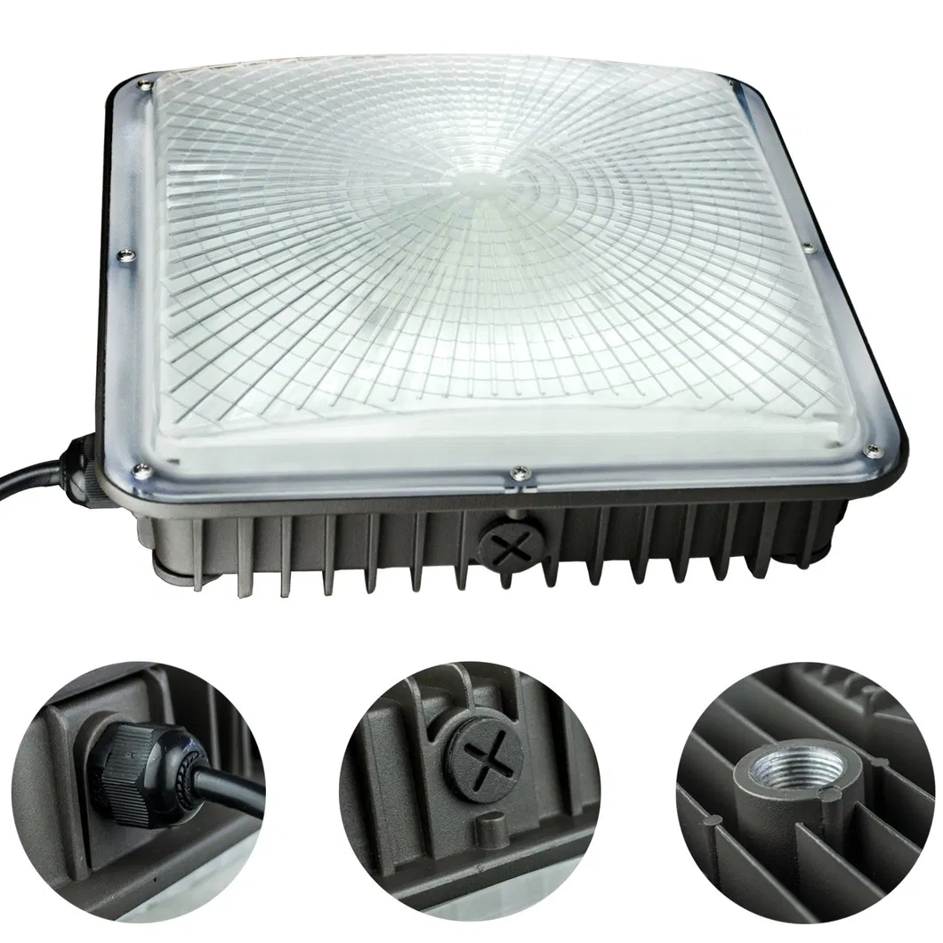 Estructura Luminaria de Canopy LED