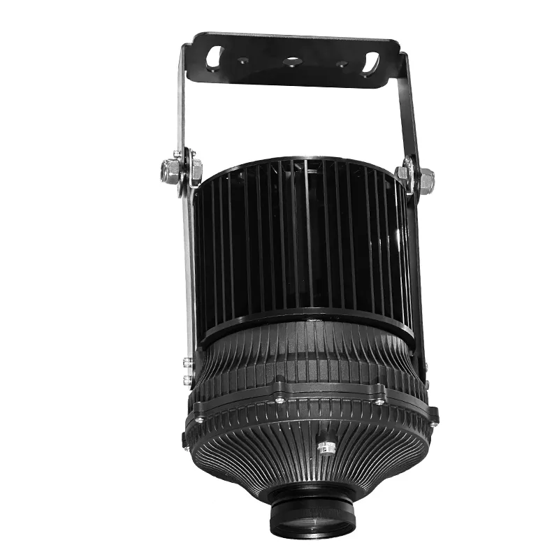 Proyector Gobo de Seguridad Industrial LED 220W Dimensión Frontal