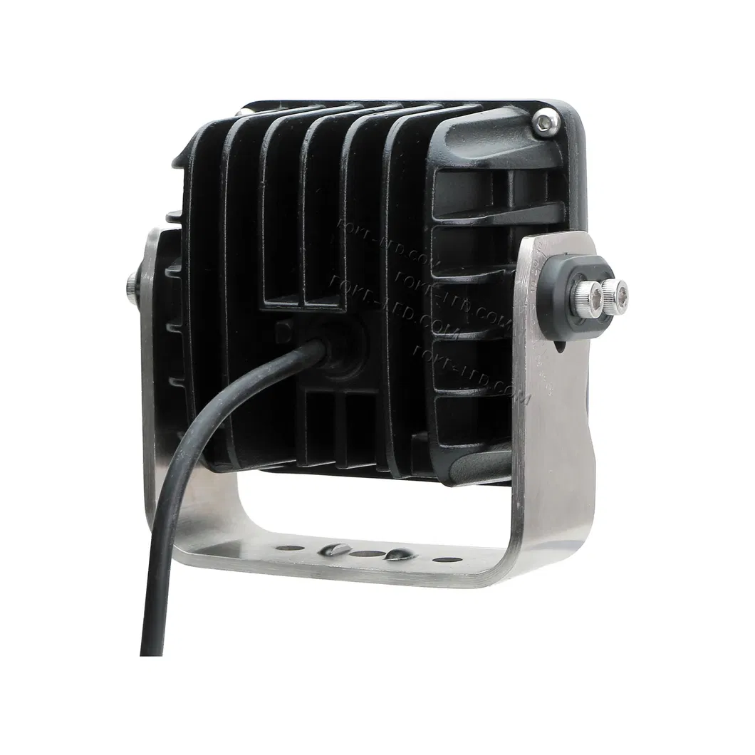 Lámpara de trabajo CREE LED de alta resistencia aprobada por EMC 5.6 pulgadas 27W cuadradas