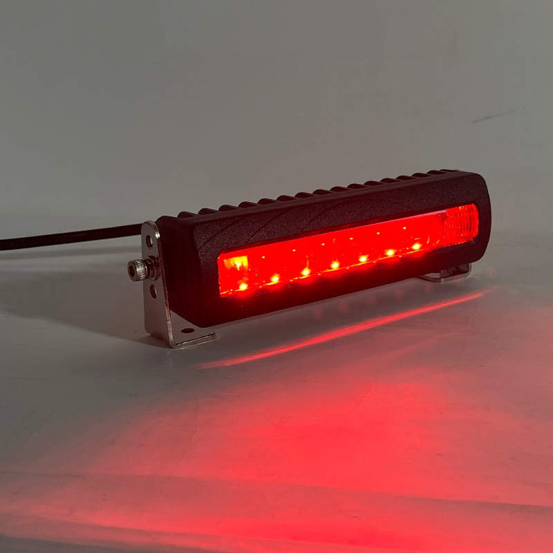Lámpara de zona roja LED a prueba de agua para alarma de seguridad en maquinaria industrial