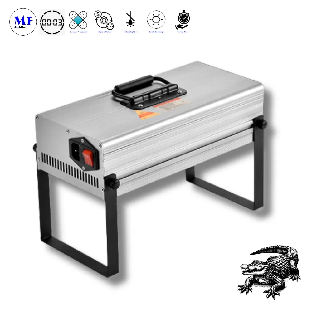 Precio de fábrica 60W 100W 395nm/365nm Certificación CB CE Cámaras de curado UV de aluminio de alta resistencia Luz UV de curado LED Lámpara UV para 3D Pintura Impresión Uñas Automotriz