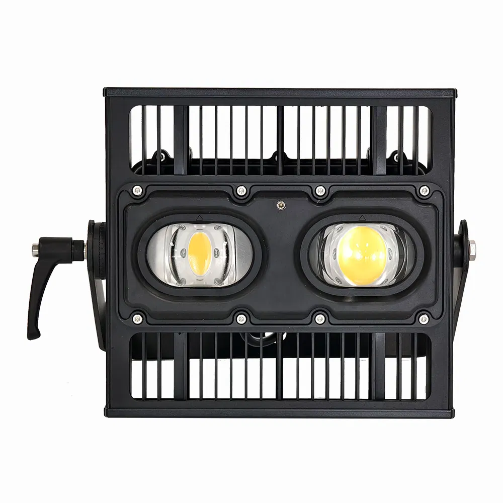 Iluminación de inundación en sitios de construcción, luces LED industriales, luces de trabajo para áreas mineras