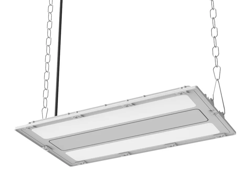 Eficiencia de luz lineal industrial