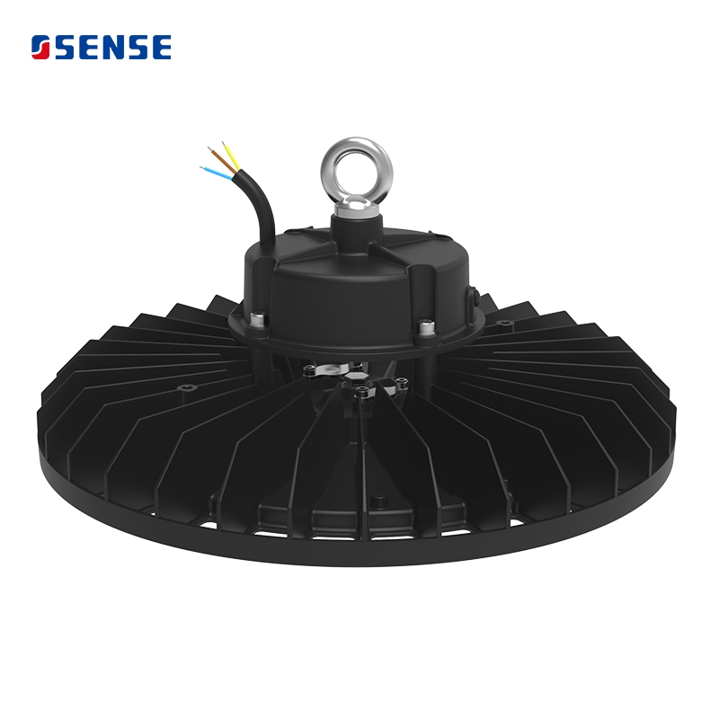 100W 150W 200W 240W Luz de Bahía Alta LED UFO de Fábrica con 60 90 120 Grados de Ángulos de Haz para Almacén Industrial Garaje