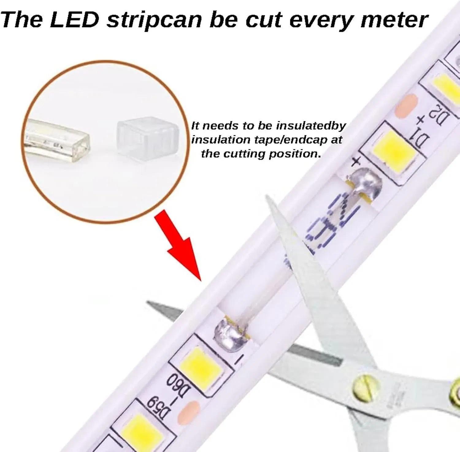 Tira de LED de grado industrial de alto CRI 90 luces de tira SMD LEDs