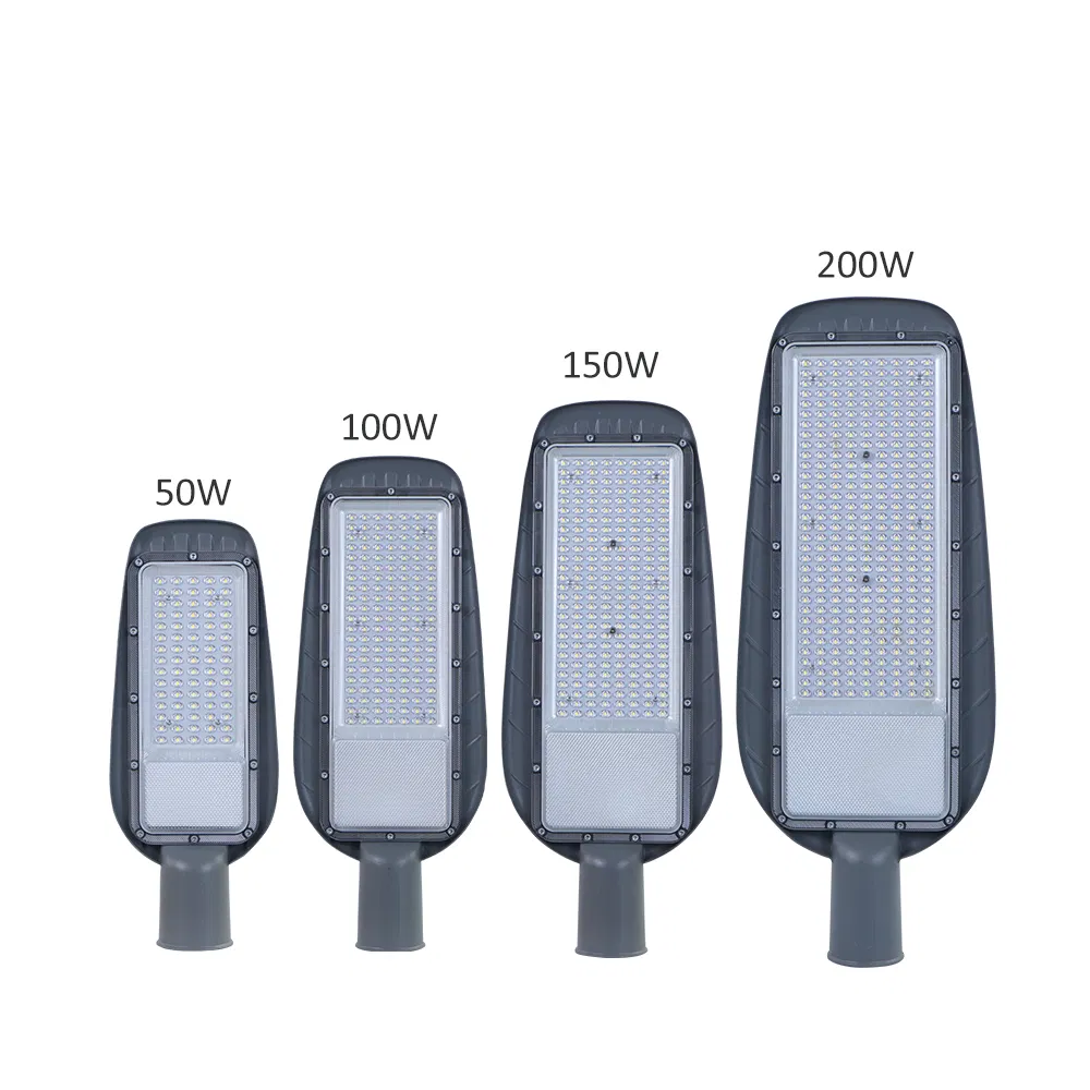 Cubierta Decorativa de Aluminio Fundido para Iluminación Exterior Inteligente 150W de Jardín, Luz LED Industrial de CA para Calle
