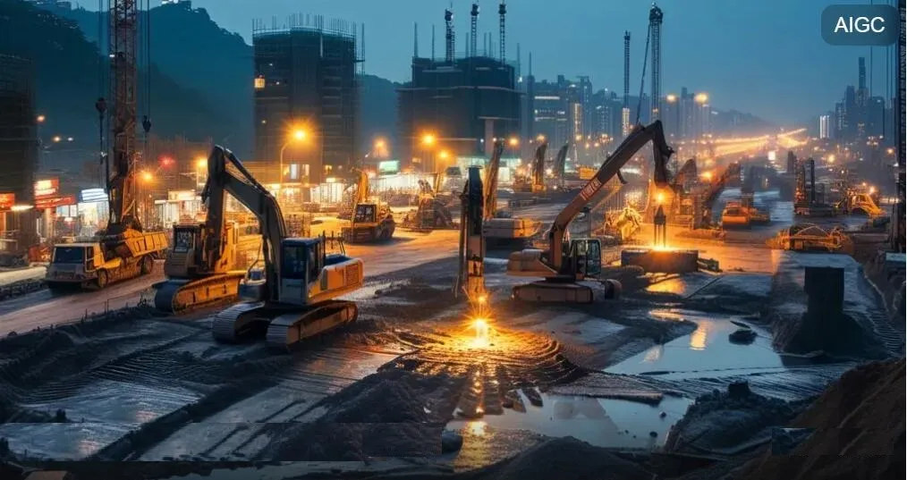 Construcción de Worklight Iluminación Industrial Edificios Astilleros Túneles 25m 50m Kit de Tambor Portátil Luz de Tira LED