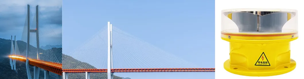 Aplicación de luz de obstrucción en torres