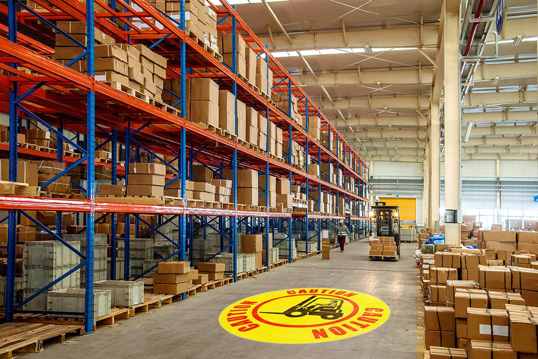 Señales de Advertencia Industriales LED 60W/80W/100W Proyector Gobo para Almacén IP65 con Controlador
