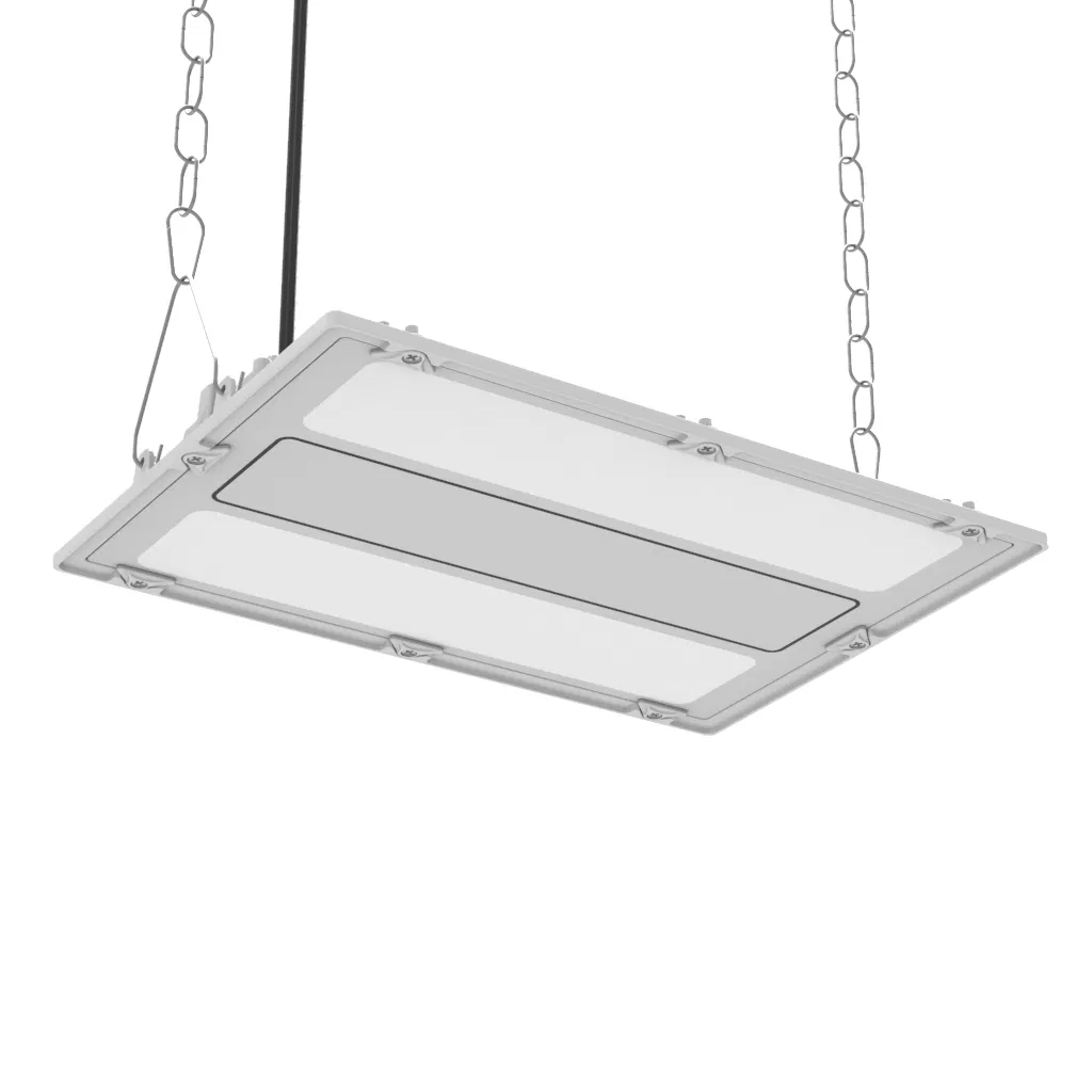 Iluminación colgante industrial LED a prueba de agua IP65 a prueba de explosiones 150W 200W 300W 400W luz LED lineal de alta bahía para almacén y tienda