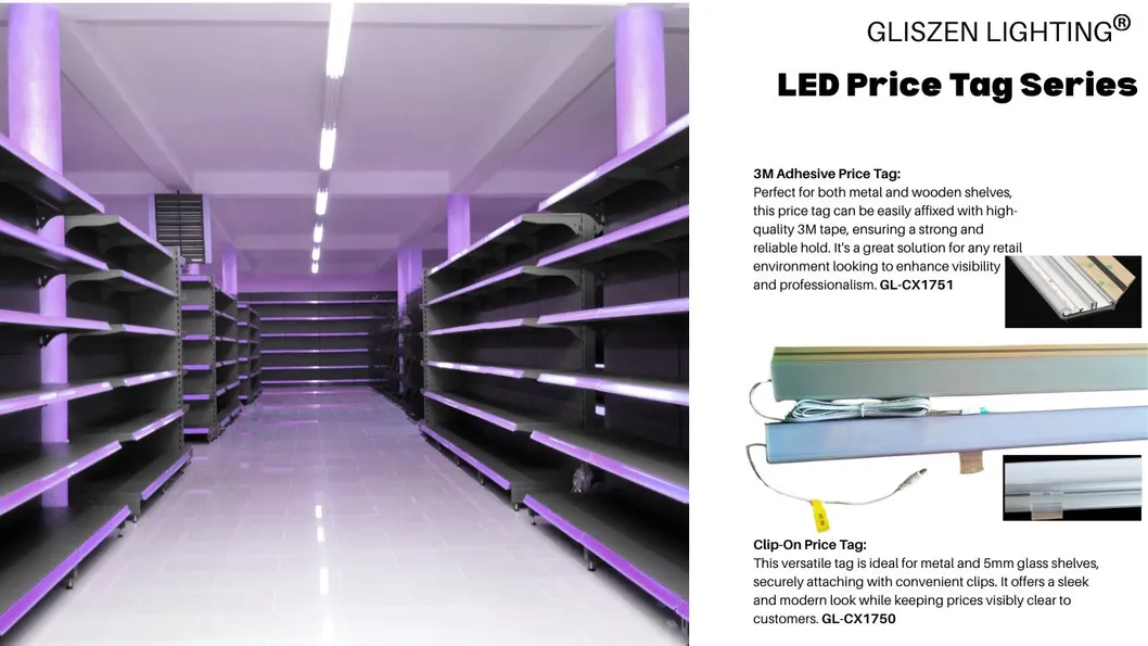 Expositor iluminado de alta eficiencia
