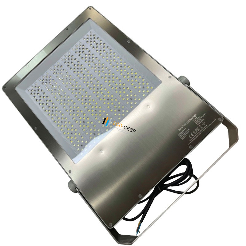 Iluminación Industrial LED de Alta Resistencia Floodlight 100W-1200W,, 100-277V, 5000K, Lámpara de Inundación Spot Marina