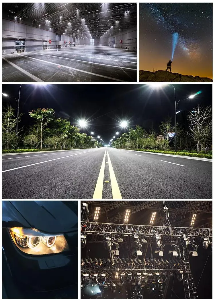 Aplicaciones de iluminación LED industrial