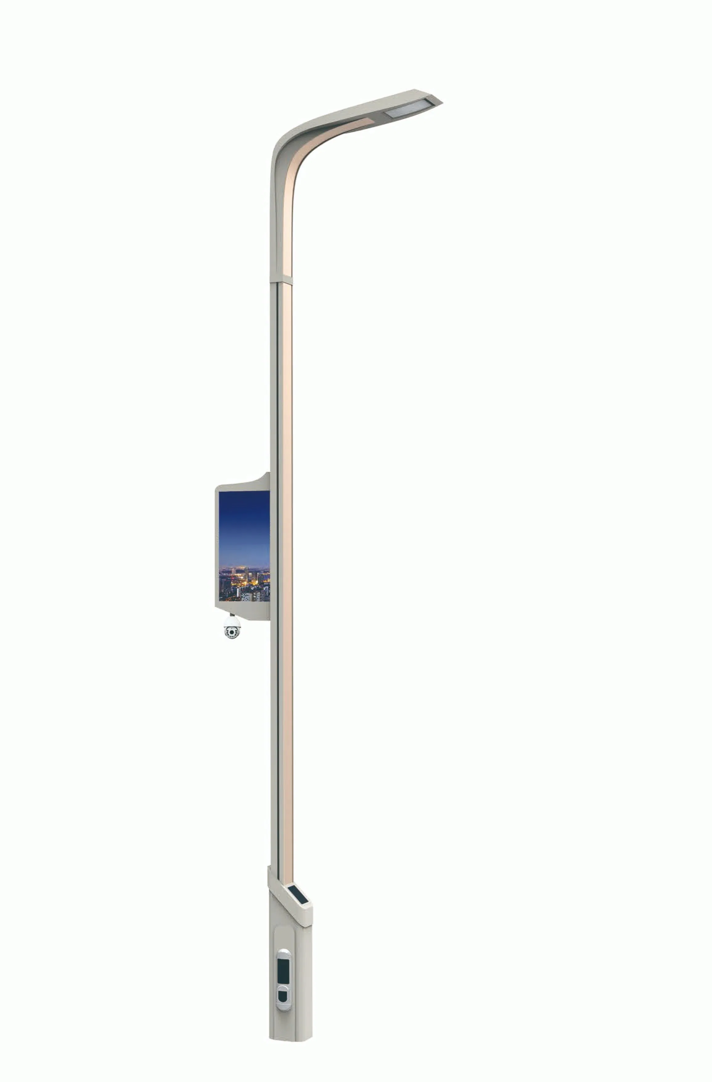 Iluminación pública LED inteligente avanzada para uso industrial
