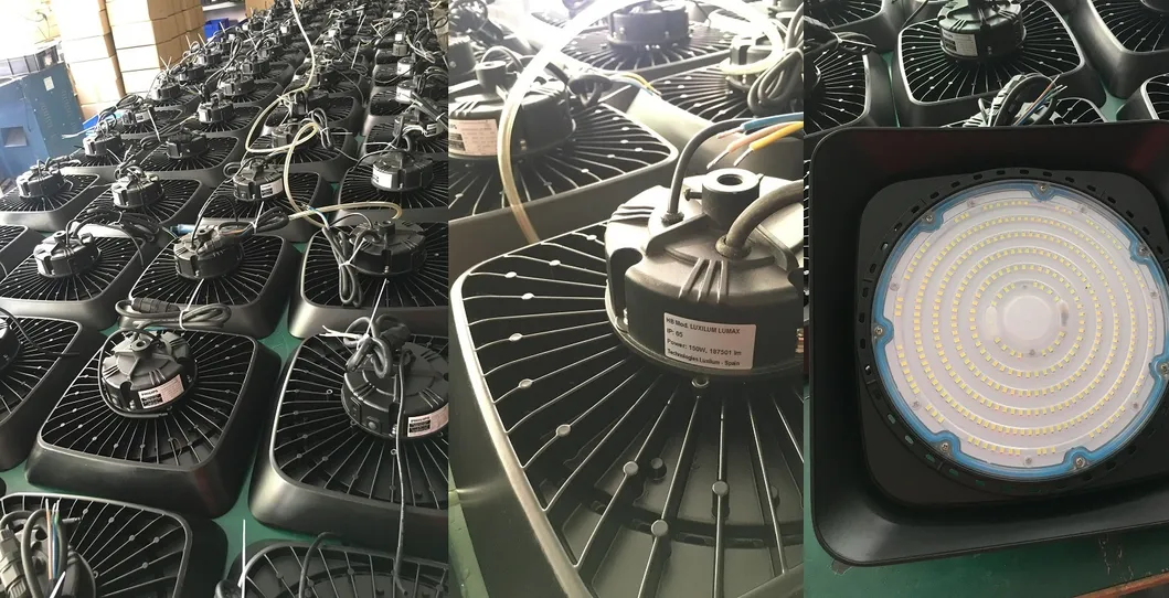 Nuevos Proyectores de Diseño 50W/ 100W/150W/200W Lámparas de Trabajo Industriales y de Túnel Iluminación de Almacenes Proyector LED Comercial de China 200 Proyector de Vatios