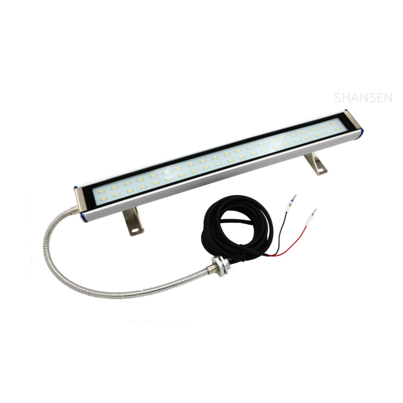 Lámpara de trabajo LED ajustable de alta resistencia para uso en maquinaria