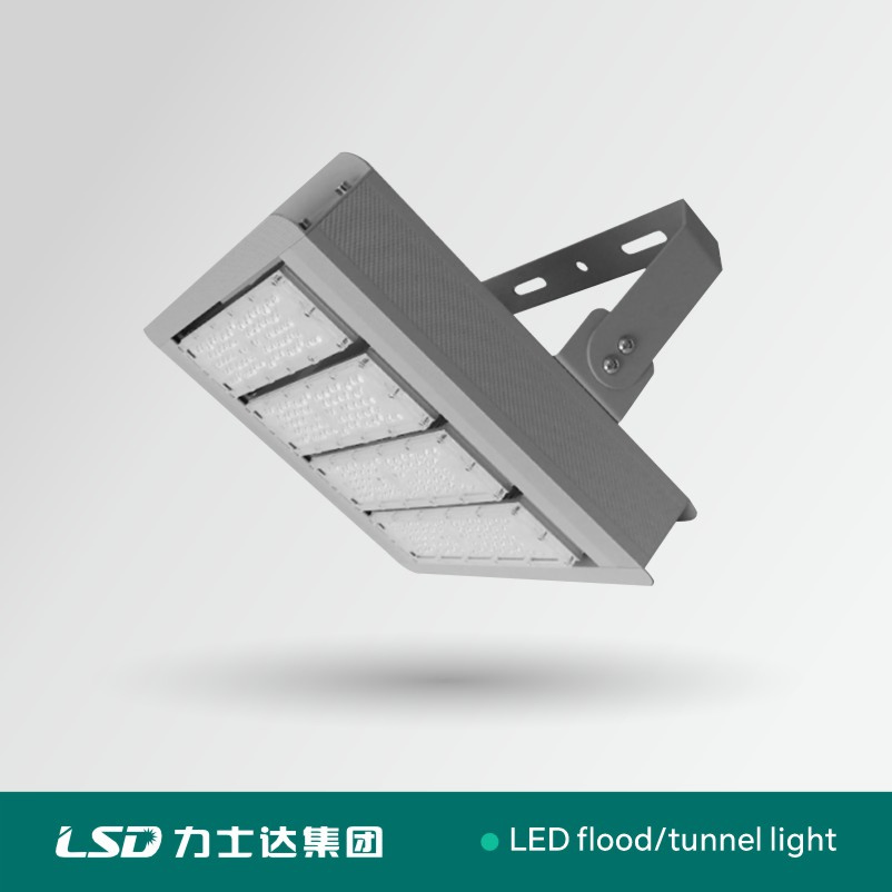 Iluminación industrial a prueba de agua para almacenes, luz LED de alta bahía para la industria y luz de túnel