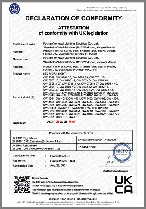 Certificado de calidad