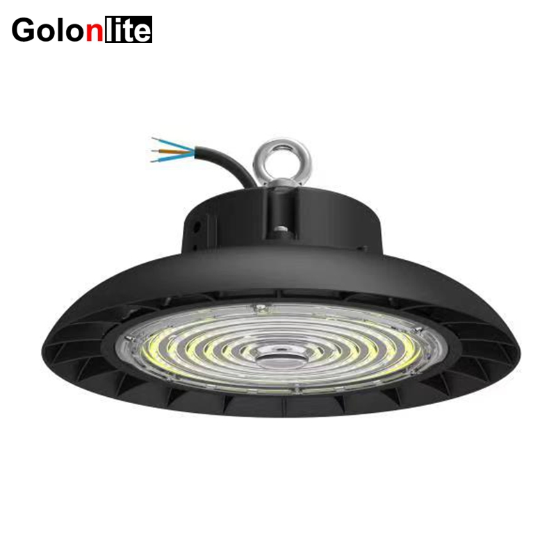 Lámpara de alta bahía industrial tipo UFO LED para almacén y garaje