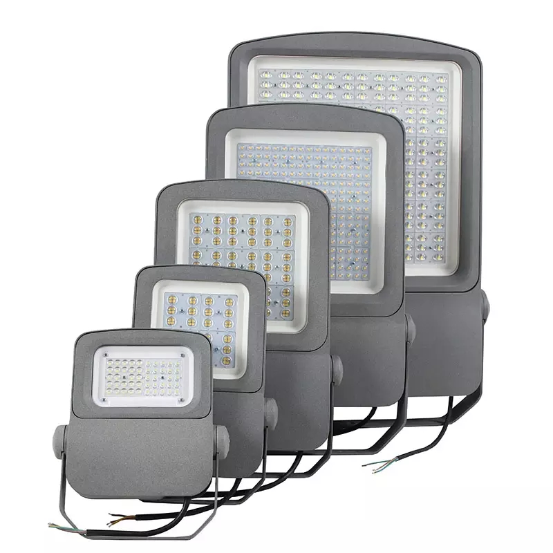 Proyecto de Iluminación de Túnel Industrial RGB 10W 20W 30W 50W 70W 100W 200W 300W IP65 Luz de Inundación LED para Jardín al Aire Libre Parque
