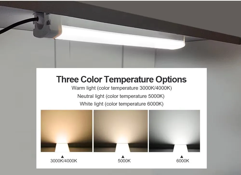 Temperaturas de color Luz LED Triproof