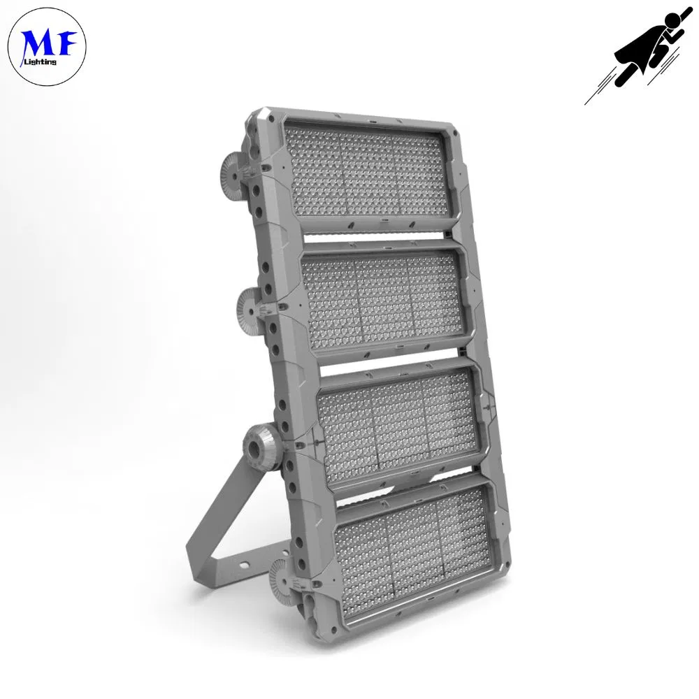 Mástil Alto IP67 Ik09 250W 360W 480W 720W 960W Luz de Inundación LED Modular de Alta Potencia para Sitio de Equipos de Construcción, Complejo Industrial, Edificio de Gran Altura Exterior