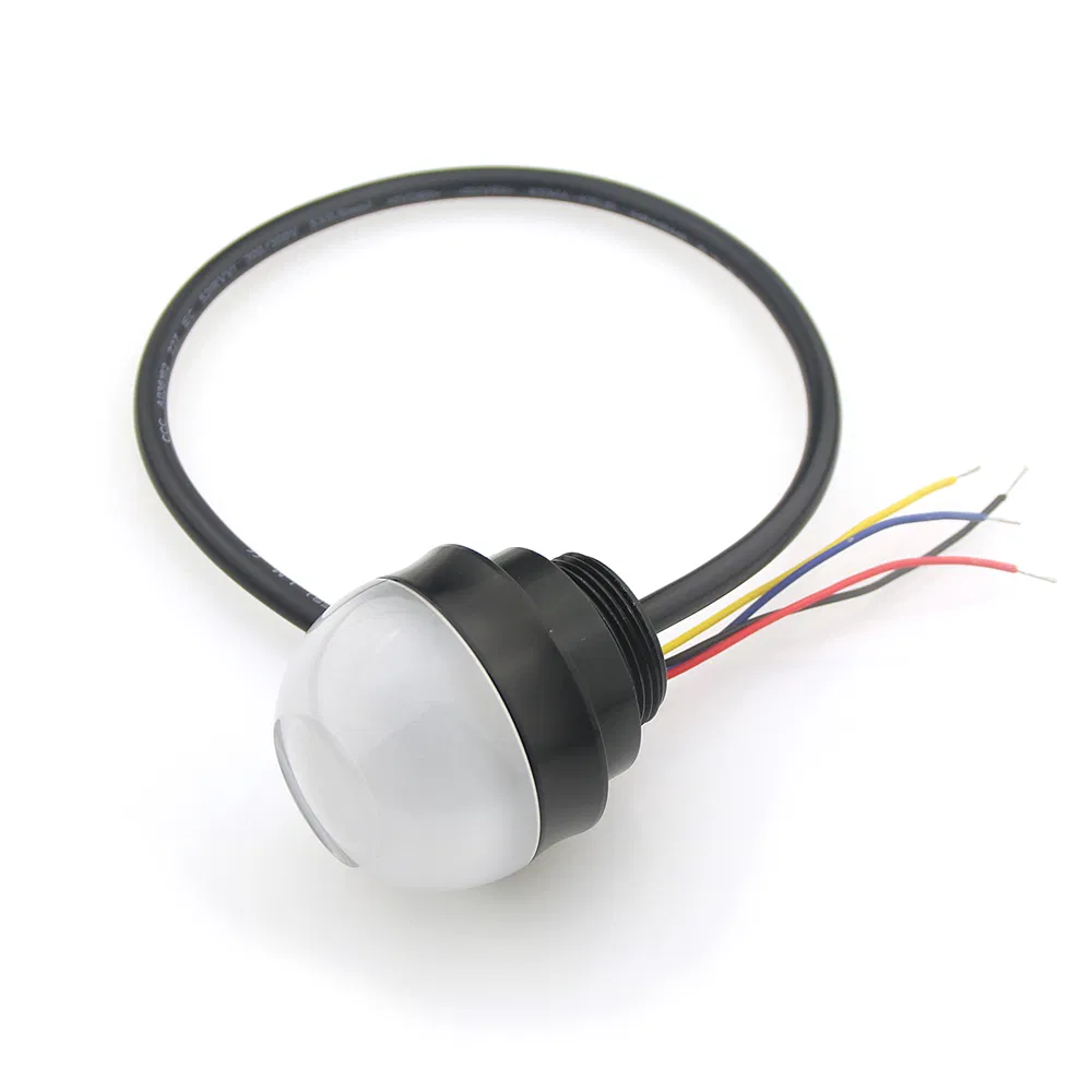 Indicador LED de señal industrial color rojo amarillo verde