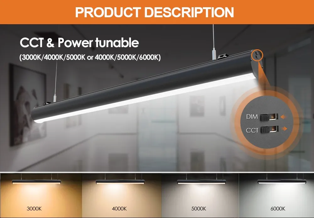 Detalle Luz lineal LED premium 5