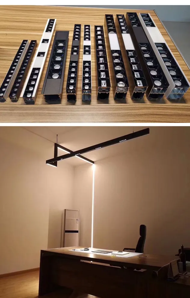 DIY combinación de luces lineales LED