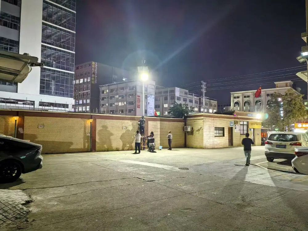 Proyecto de iluminación urbana solar