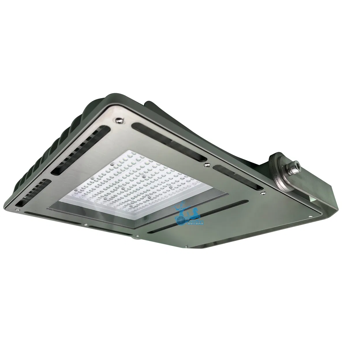 Luz de inundación LED de acero inoxidable a prueba de explosiones ATEX 50W-1200W IP67 Diseño industrial para iluminación en áreas peligrosas marinas, offshore de petróleo y gas, y otras áreas duras