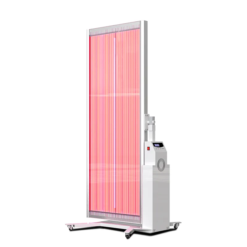 Panel de terapia de luz roja de pie para uso en casa