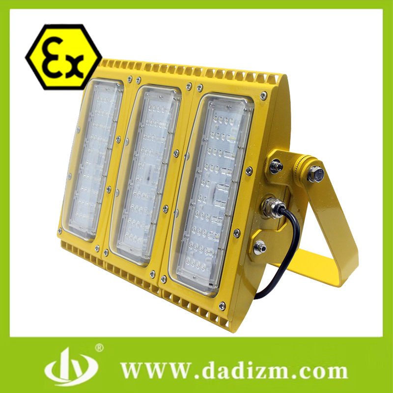 Iluminación LED a prueba de explosiones ATEX Luz de emergencia Proyector Zona 1 Zona 2 Iluminación para áreas peligrosas en minería de carbón Seguridad industrial IP66 Bfc8600A 30W~500W