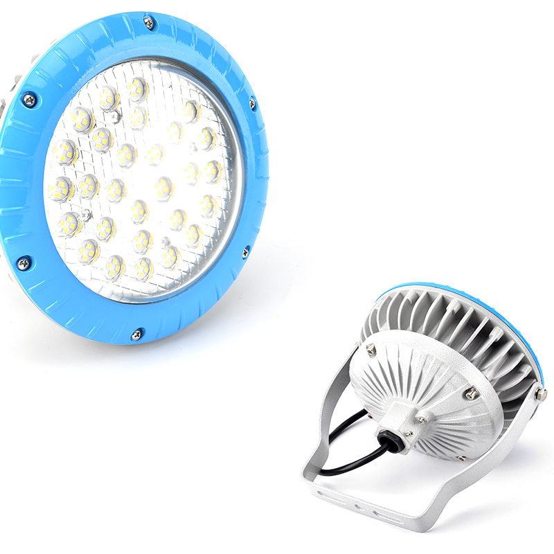 Luz LED a prueba de explosiones industrial y resistente al agua para áreas peligrosas