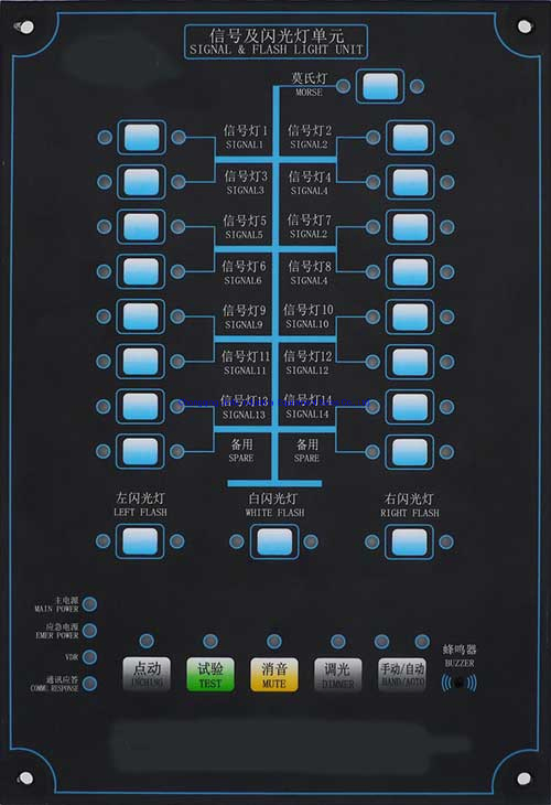 Panel de control de señal de luz de navegación marina del certificado CCS