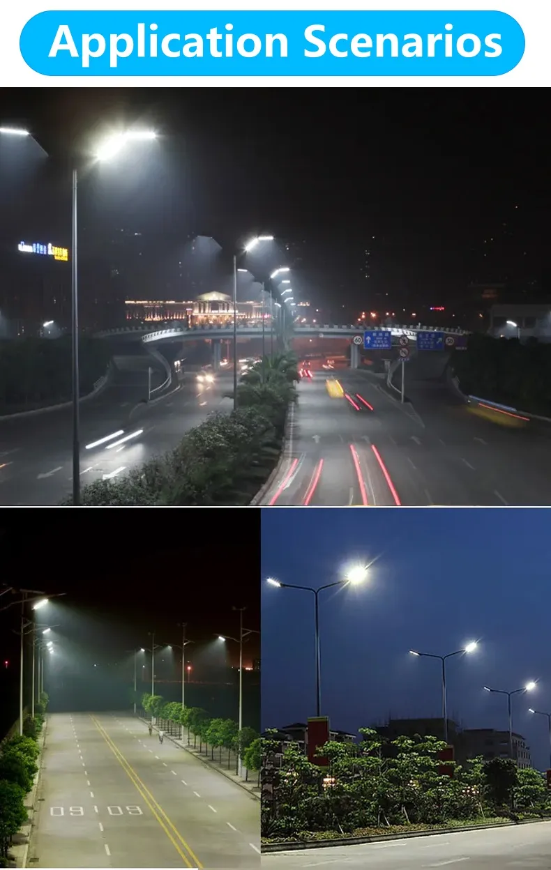 Luz Fundición a Presión Pared Iluminación Solar Exterior Venta al por Mayor Integrada Sensor de Movimiento Lámpara Solar de Calle LED Batería Luz Industrial LED Calle Inteligente