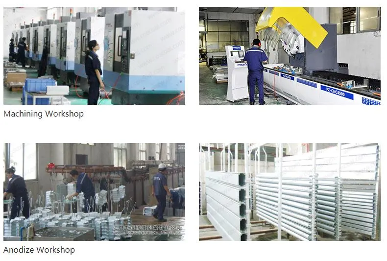 Fabricación de componentes de iluminación LED de aluminio y maquinaria de procesamiento