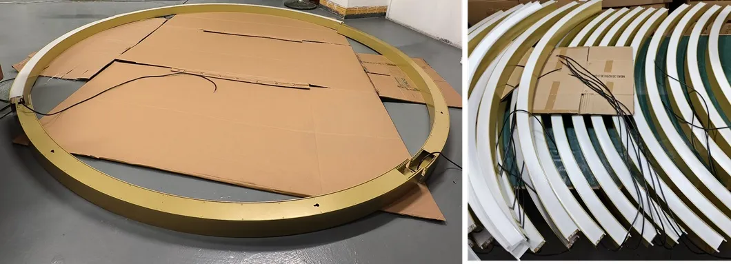 Instalación de perfiles LED