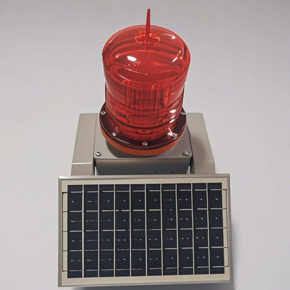 Luz de Obstrucción Solar de Grado Industrial con IP65 LED para la Industria Pesada