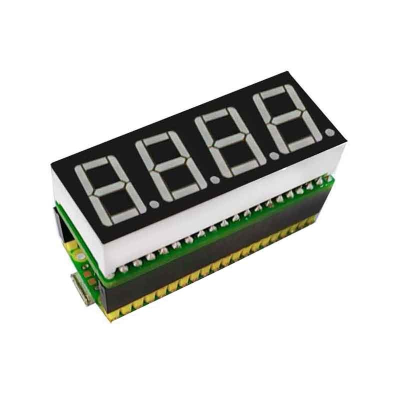 Controlador Industrial de Temperatura Amplia Luz Verde Pantalla de Visualización 7-Segment LED Numérico