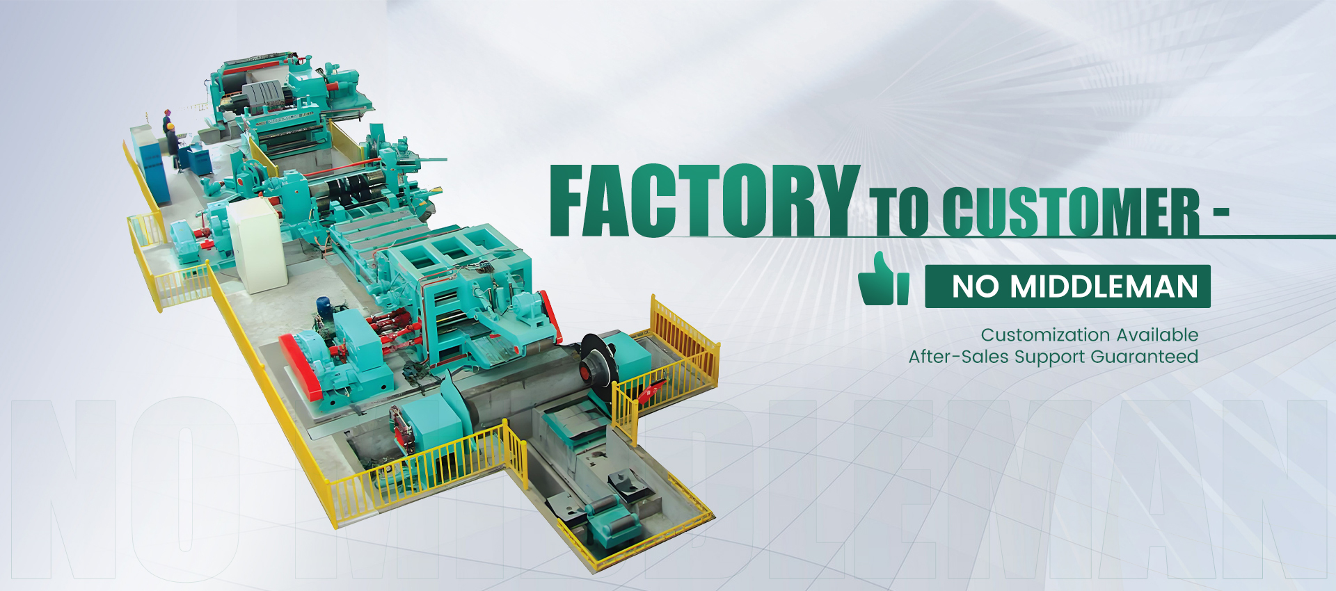 Flying shear production line for steel sheet by Wuxi Jianfa