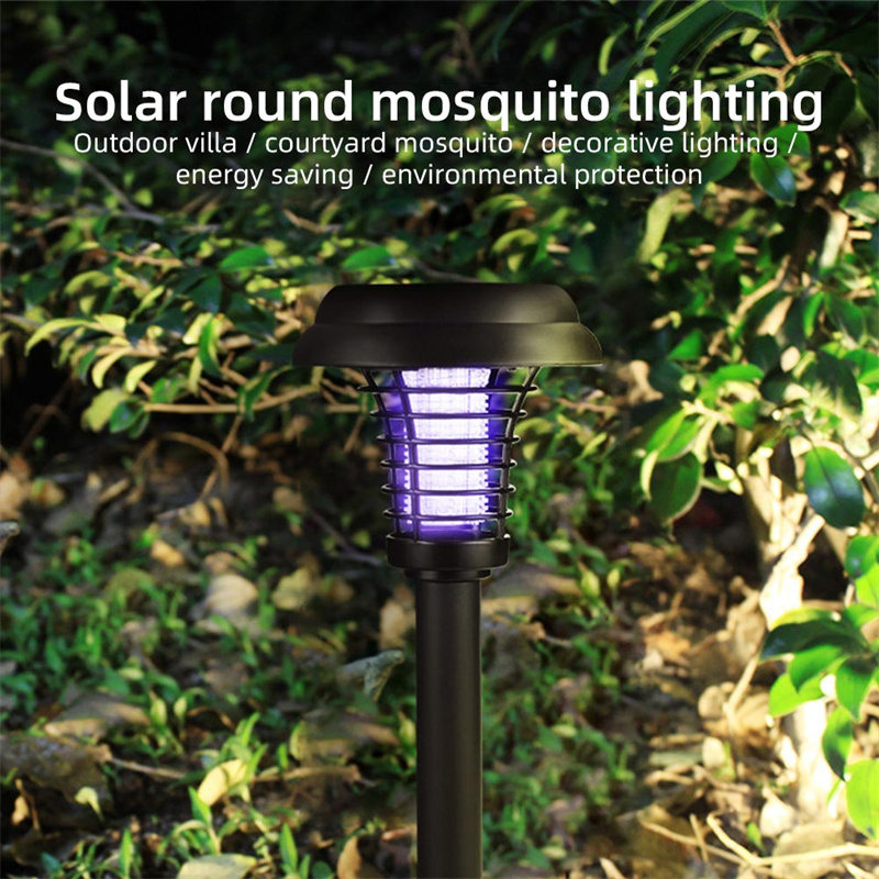 OEM Solar Bug Zapper LED Mosquito Killer Outdoor Solar Powered Zapper Light Lamp for Indoor and Outdoor Manufacturer, Manufacturers