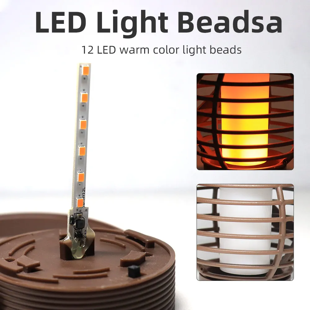 Custom Flickering Flame Solar Lantern Outdoor Hanging Lanterns Lighting for Patio Garden Yard Suppliers, Factory