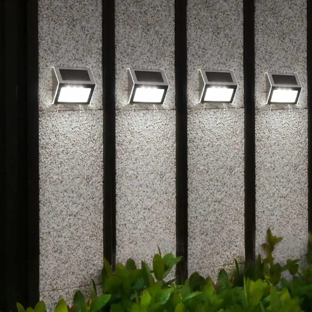 China Solar stainless steel wall lamp, outdoor waterproof landscape lamp corridor step lamp Manufacturer, Manufacturers