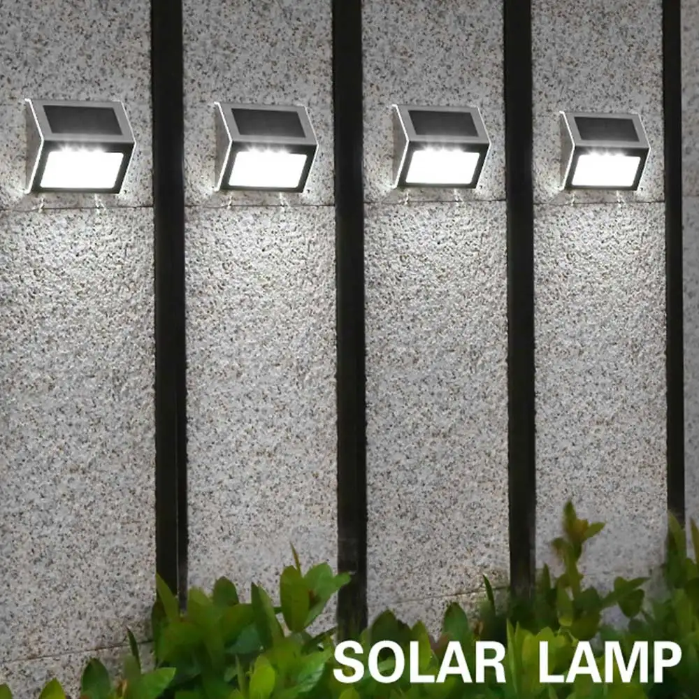 China Solar stainless steel wall lamp, outdoor waterproof landscape lamp corridor step lamp Manufacturer, Manufacturers