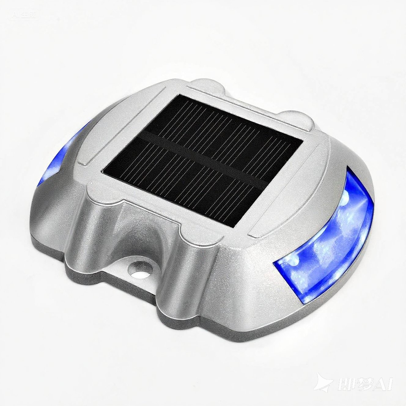 Custom Solar Deck Lights, 6 Led IP68 Waterproof Outdoor Warning Step Lights Solar Road Stud Lamp for Driveway, Sidewalk Suppliers, Factory