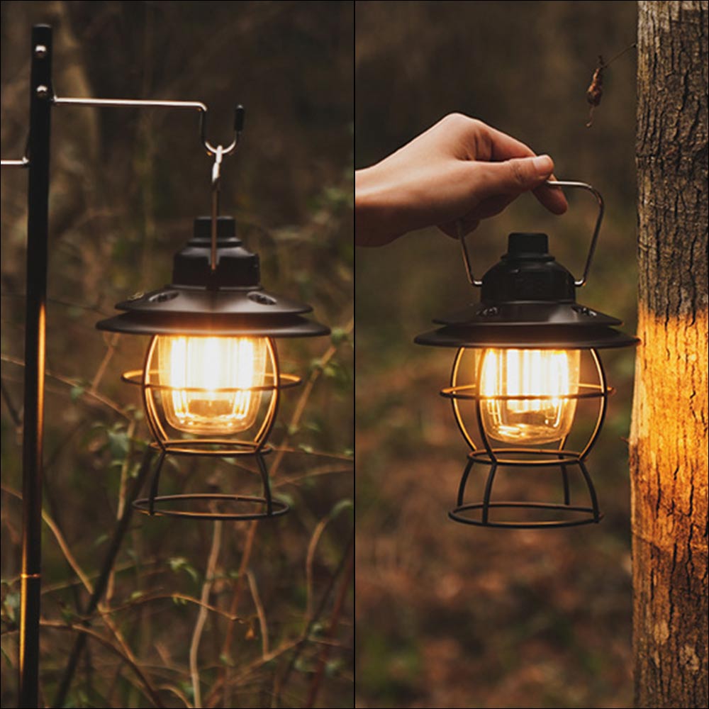 Retro Camping Lantern Details 6