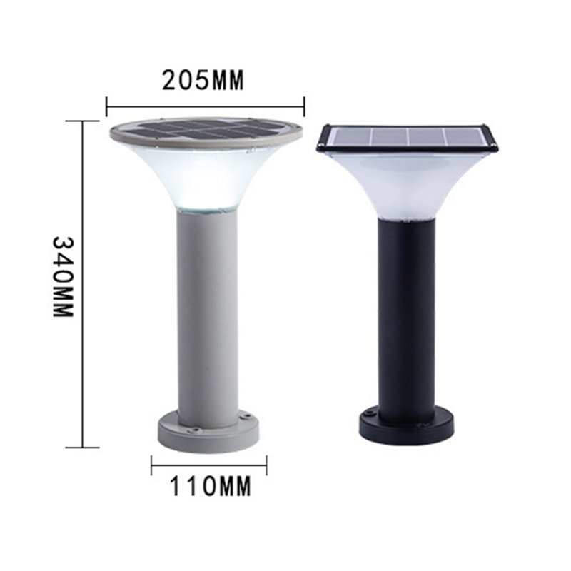 OEM High Lumen Sensor Led Solar Powered Bollard Lights For Outdoor Garden Suppliers, Factories